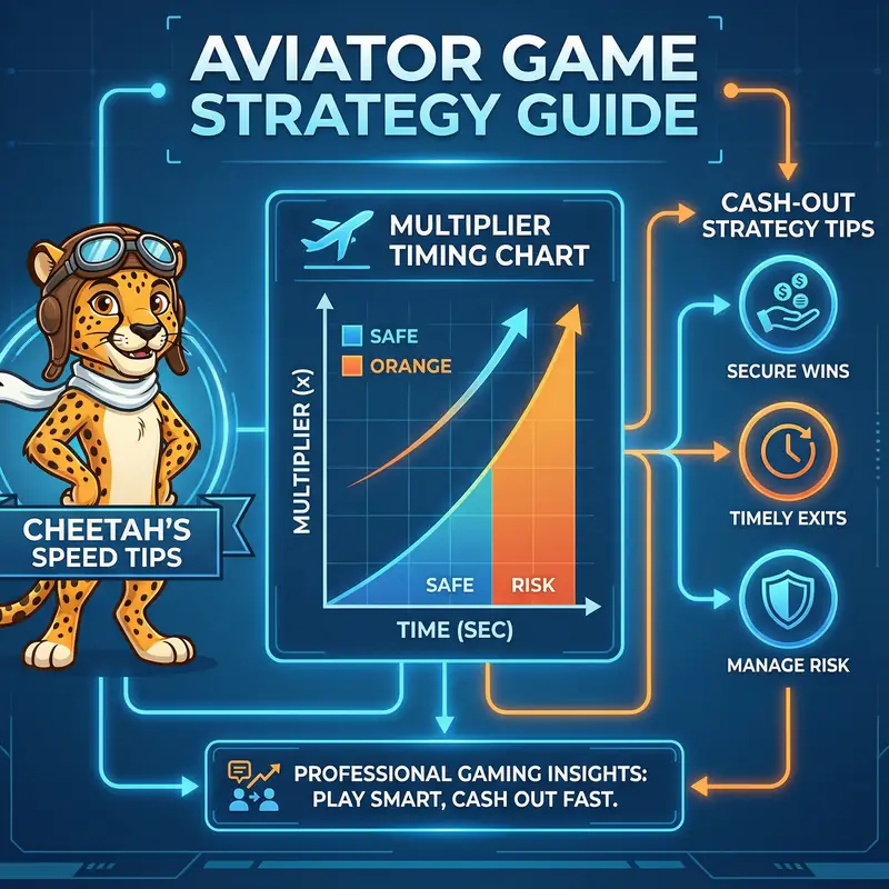 Guía de estrategia de Aviator con consejos de timing